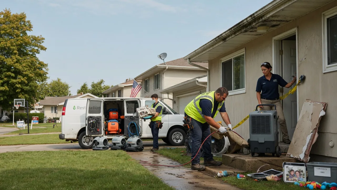 Water Damage Restoration in Switz City, IN near me